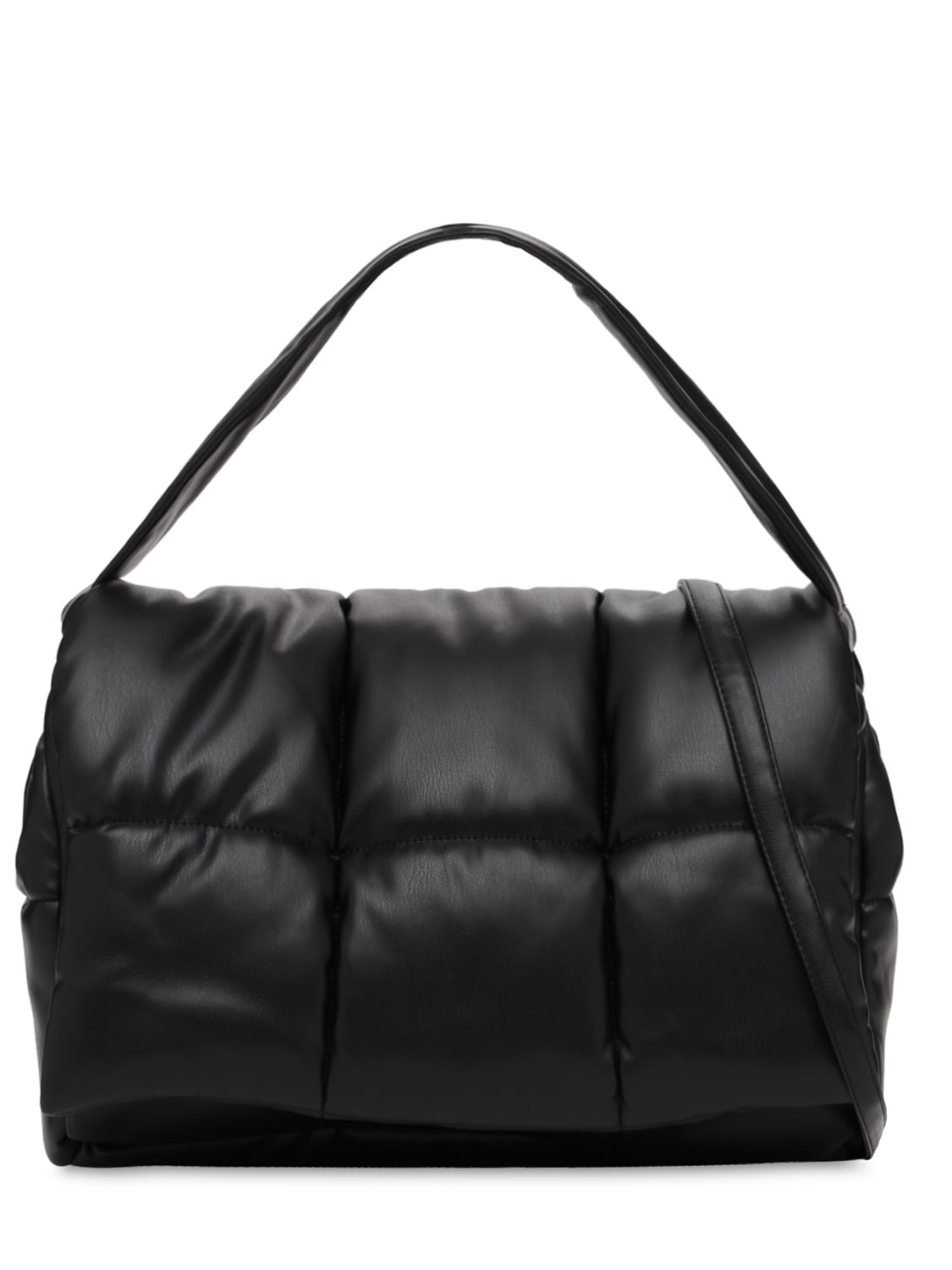 Stand Studio Wanda Quilted Leather Bag In Black