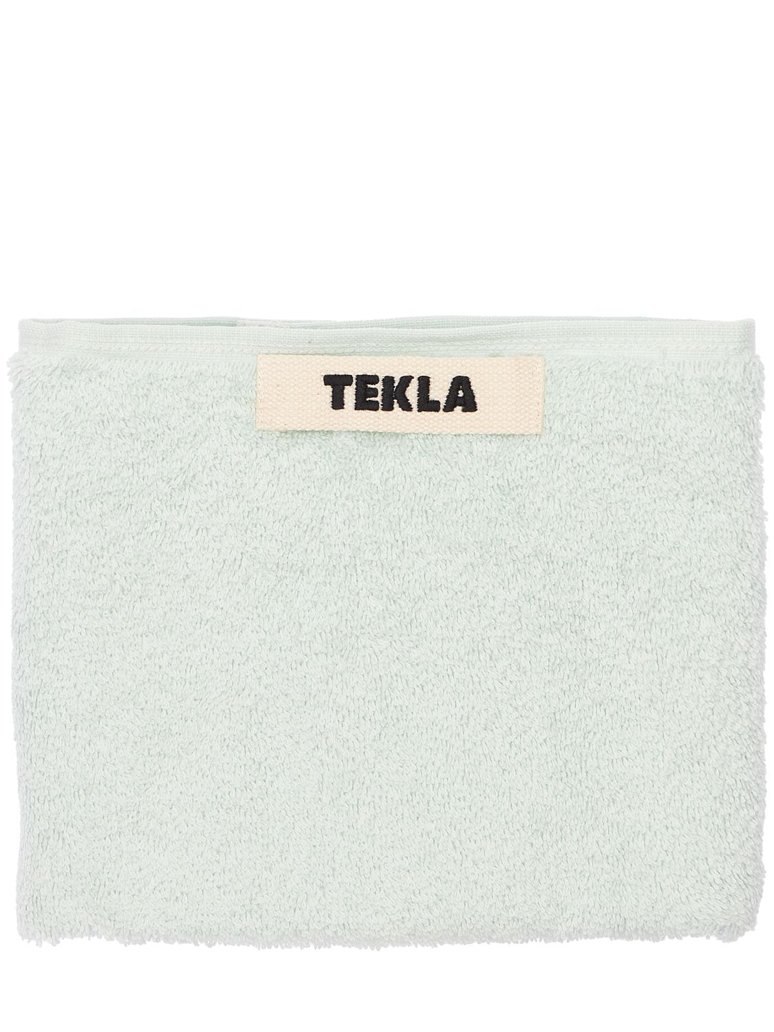 Shop Tekla Set Of 3 Organic Cotton Towels In Mint