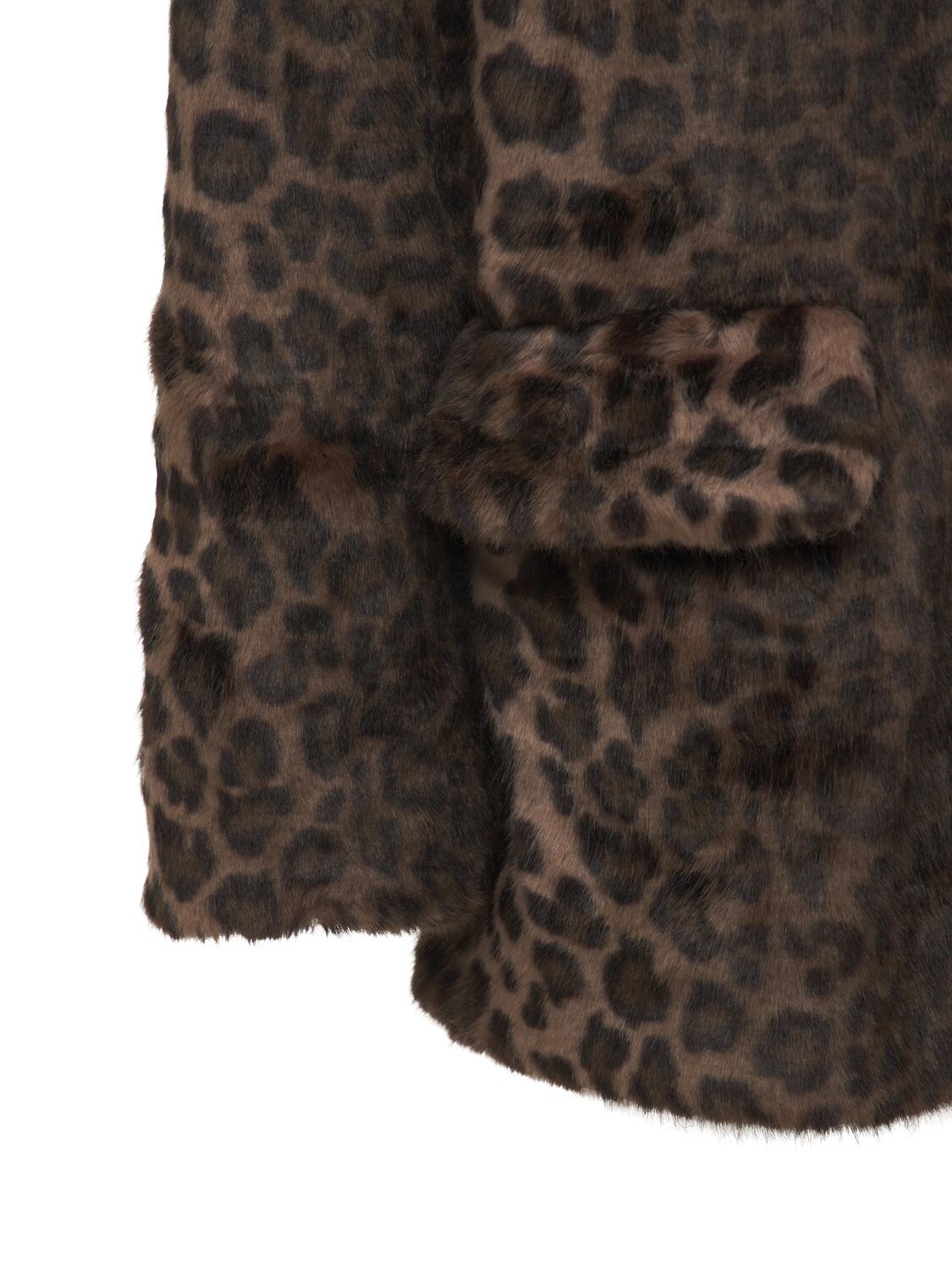 Faux Fur Leopard Coat | Smart Closet