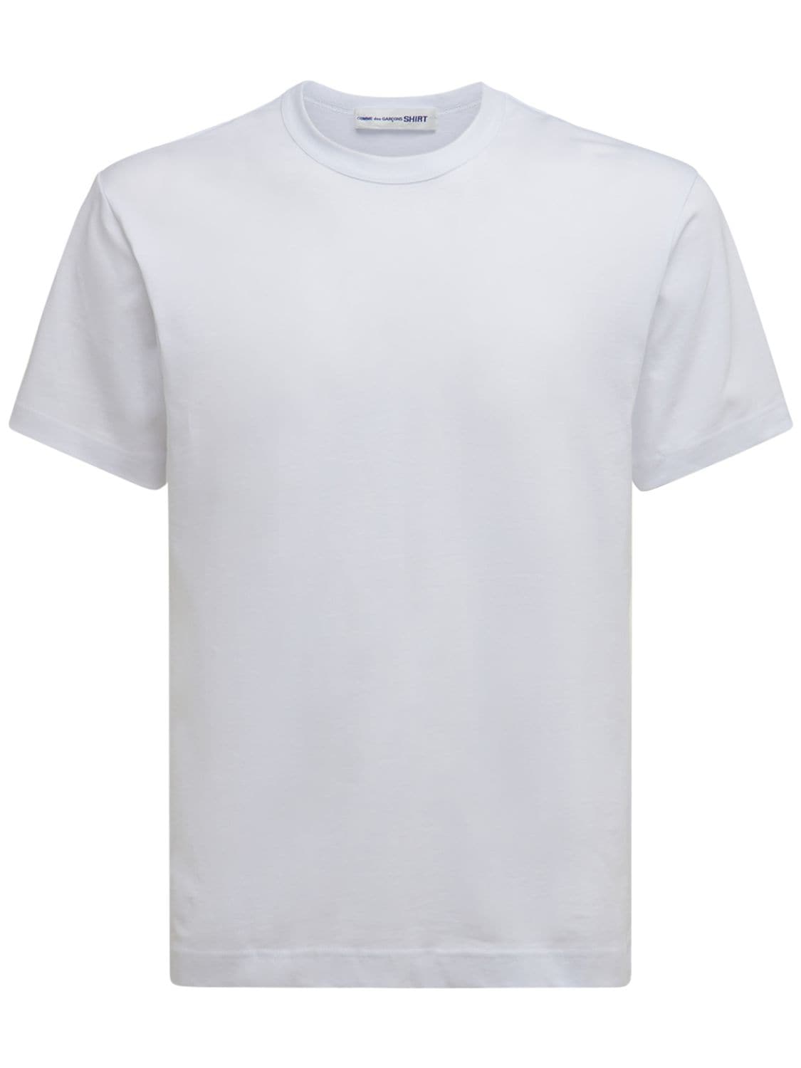 COMME DES GARÇONS SHIRT LOGO印花棉质平纹针织T恤,74IJRN018-MW2
