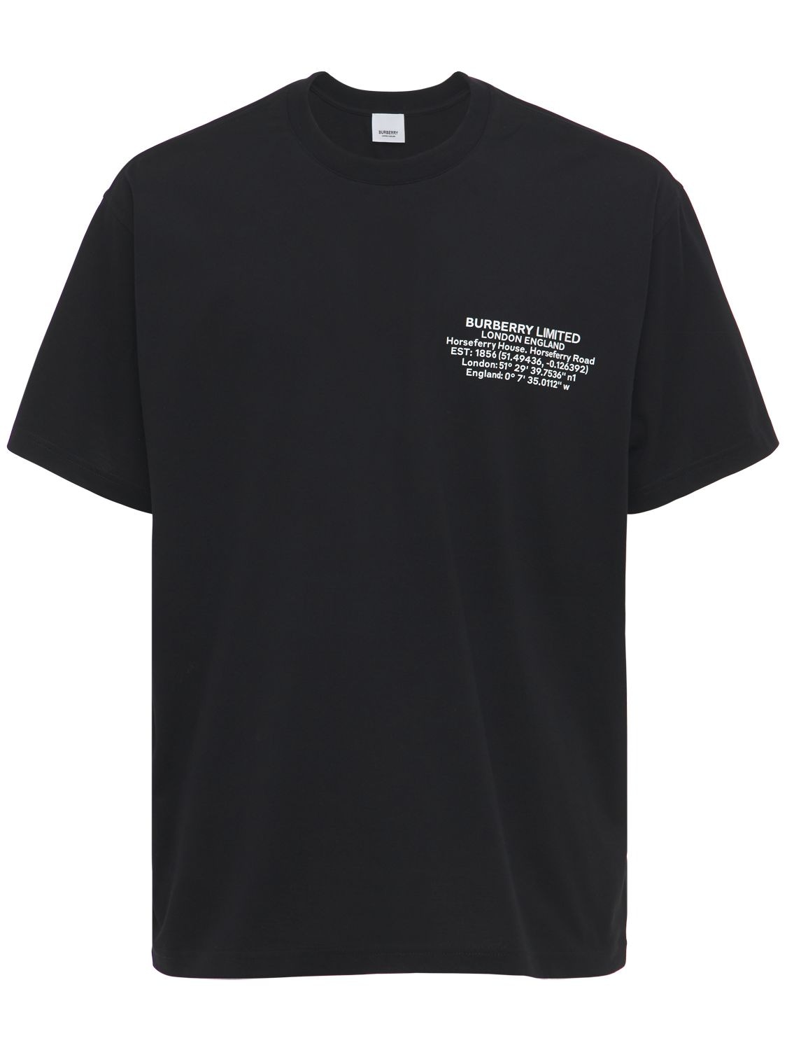 BURBERRY LOGO印花棉质平纹针织T恤,74IJSJ043-QTEXODK1