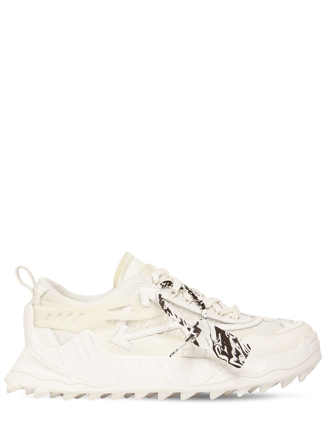 Off-white Odsy-1000 Tech Low Sneakers In White