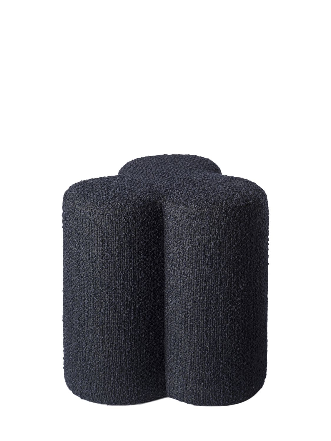 Image of Clover Blue Boucle Stool