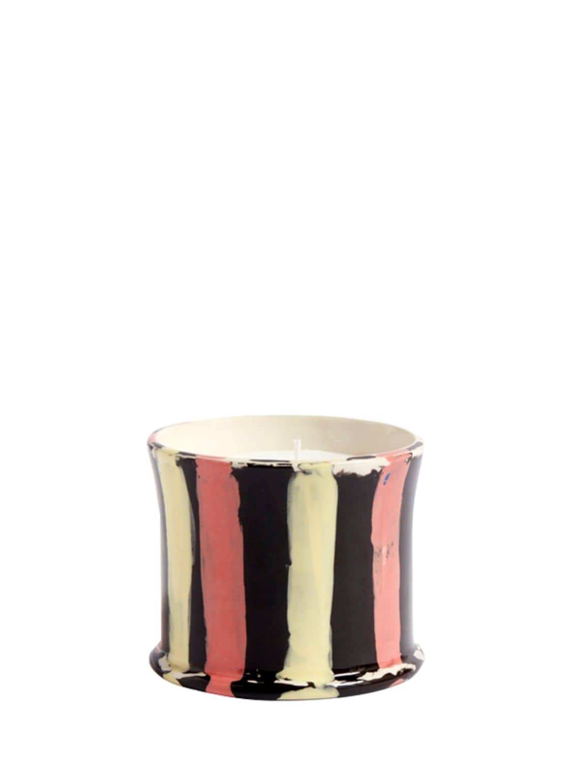 Shop Hay Stripe Scented Candle In 多色