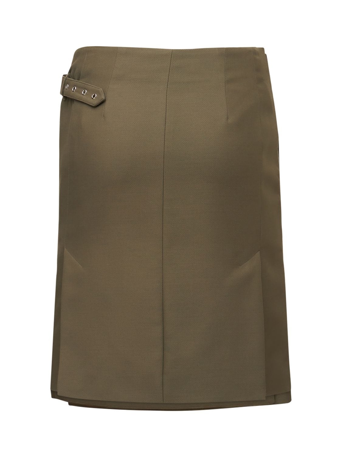 Peter Do Green Flame Pleated Skirt | Smart Closet