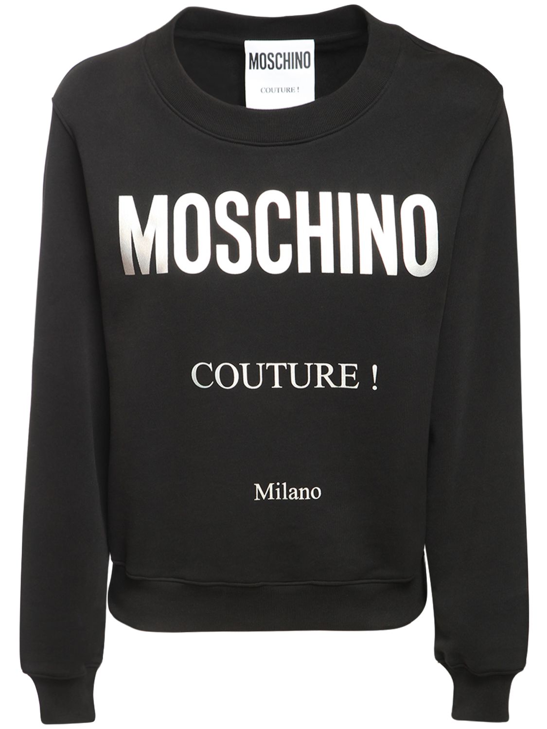 Sweatshirt Aus Baumwolljersey Mit Logodruck
