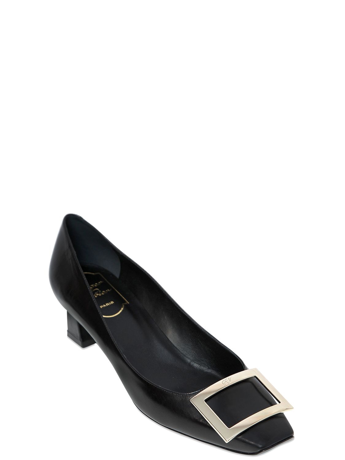 belle vivier pumps in patent leather