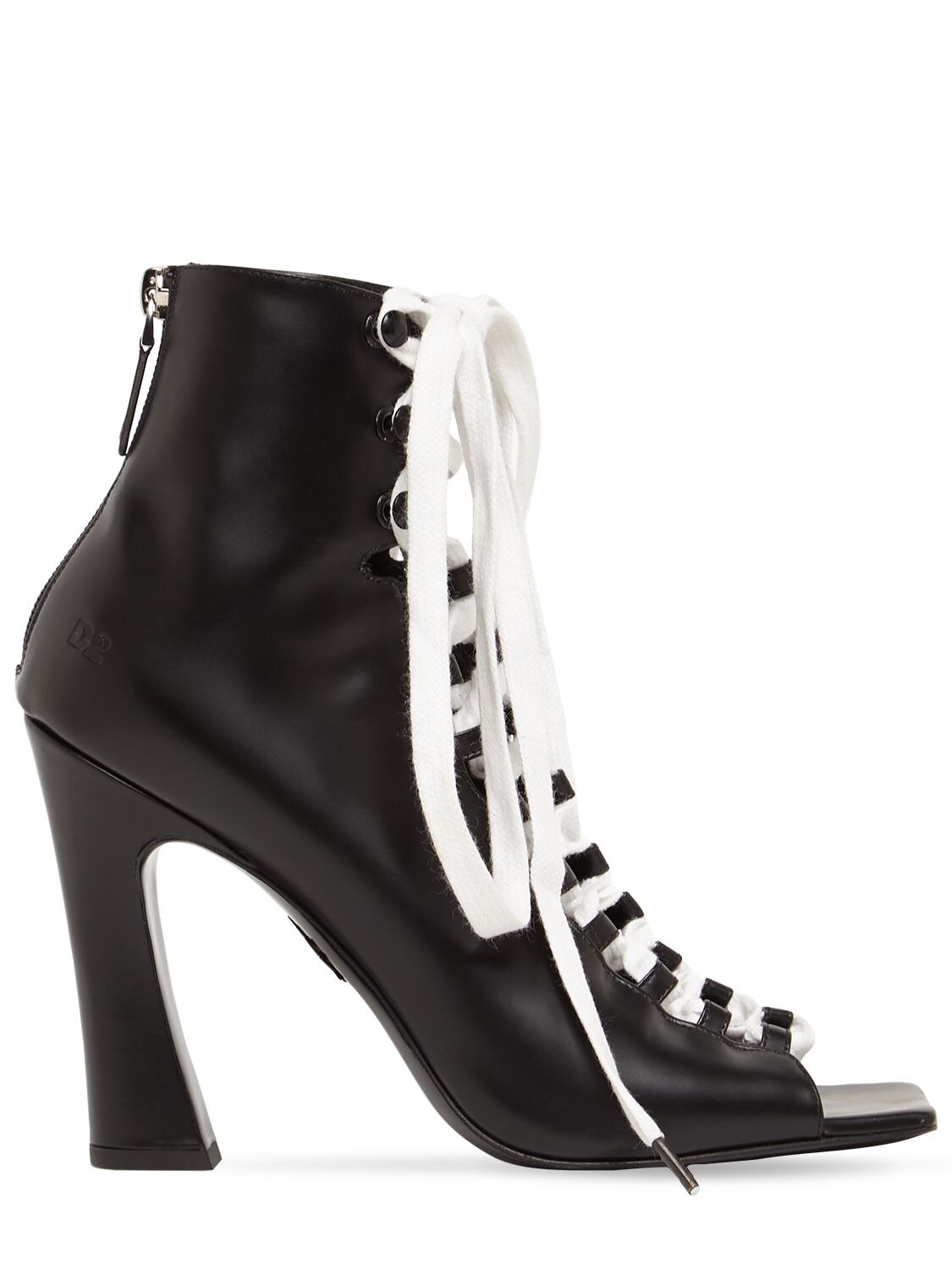 DSQUARED2 100mm Leather Lace-up Boots