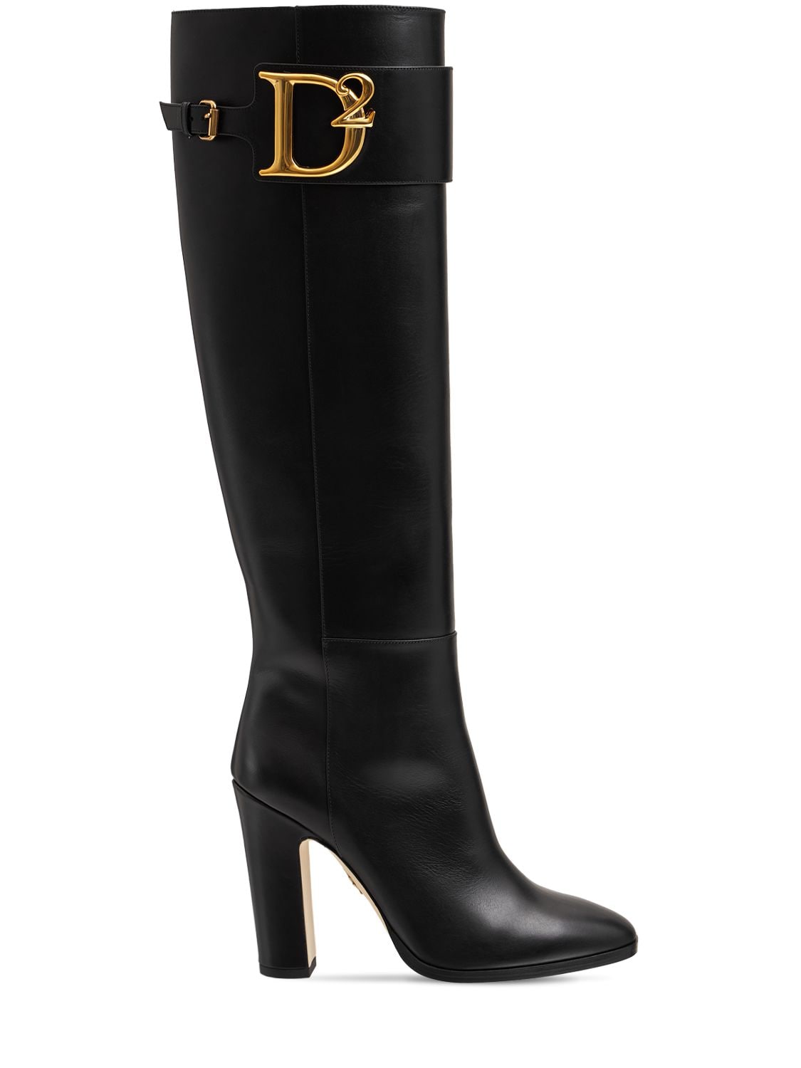 100mm D2 Statement Leather Tall Boots