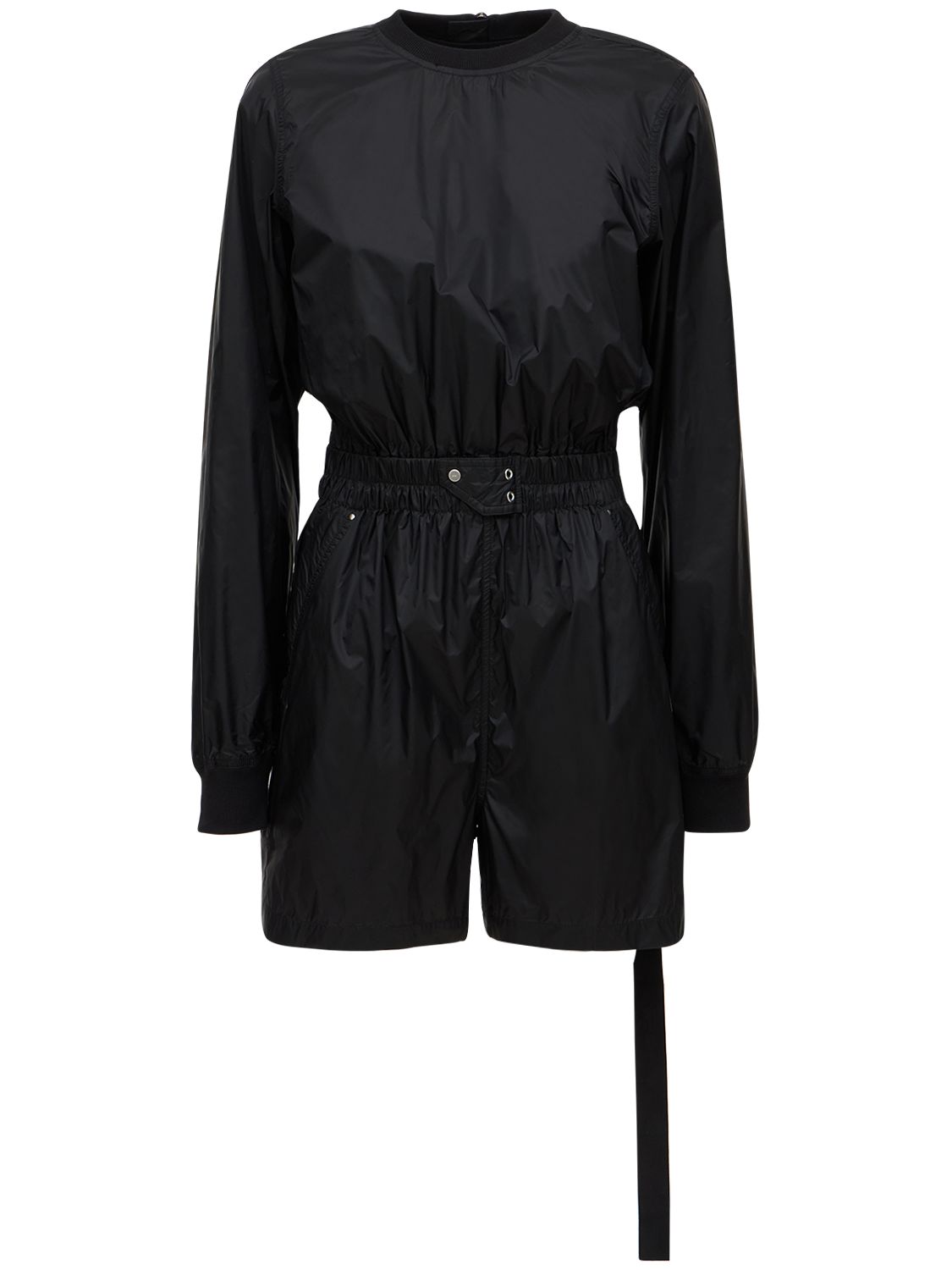 Rick Owens Tech Nylon Belted Mini Jumpsuit In 블랙 ModeSens