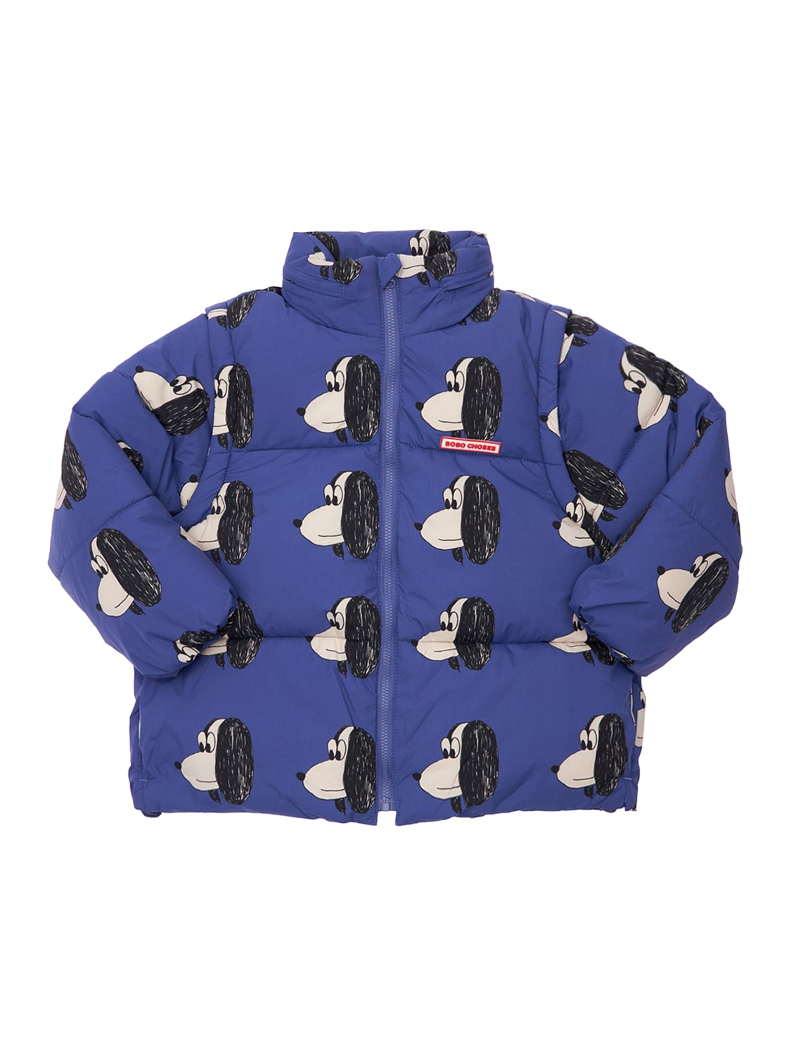 Bobo Choses Kids' Printed Recycled Nylon Puffer Jacket In 블루 | ModeSens