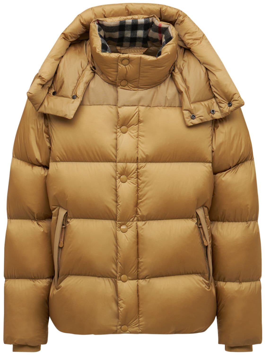 BURBERRY LEEDS HOODED NYLON DOWN JACKET,74ILFC108-QTEZNJY1