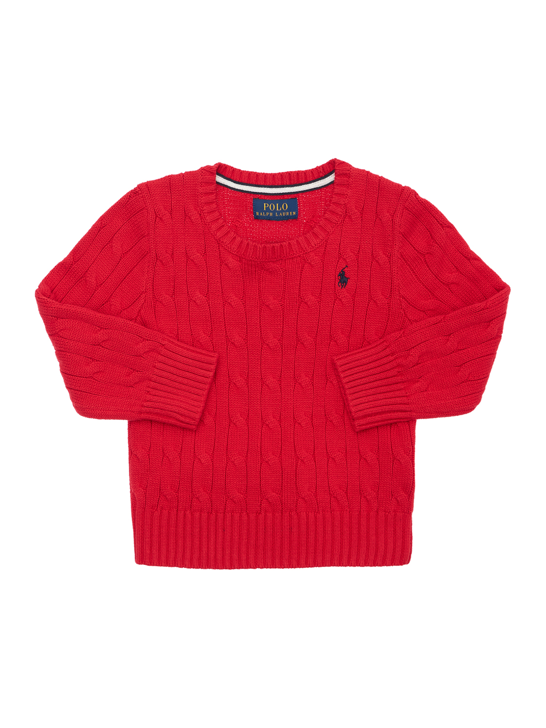 Sweater Aus Baumwollzopfstrick