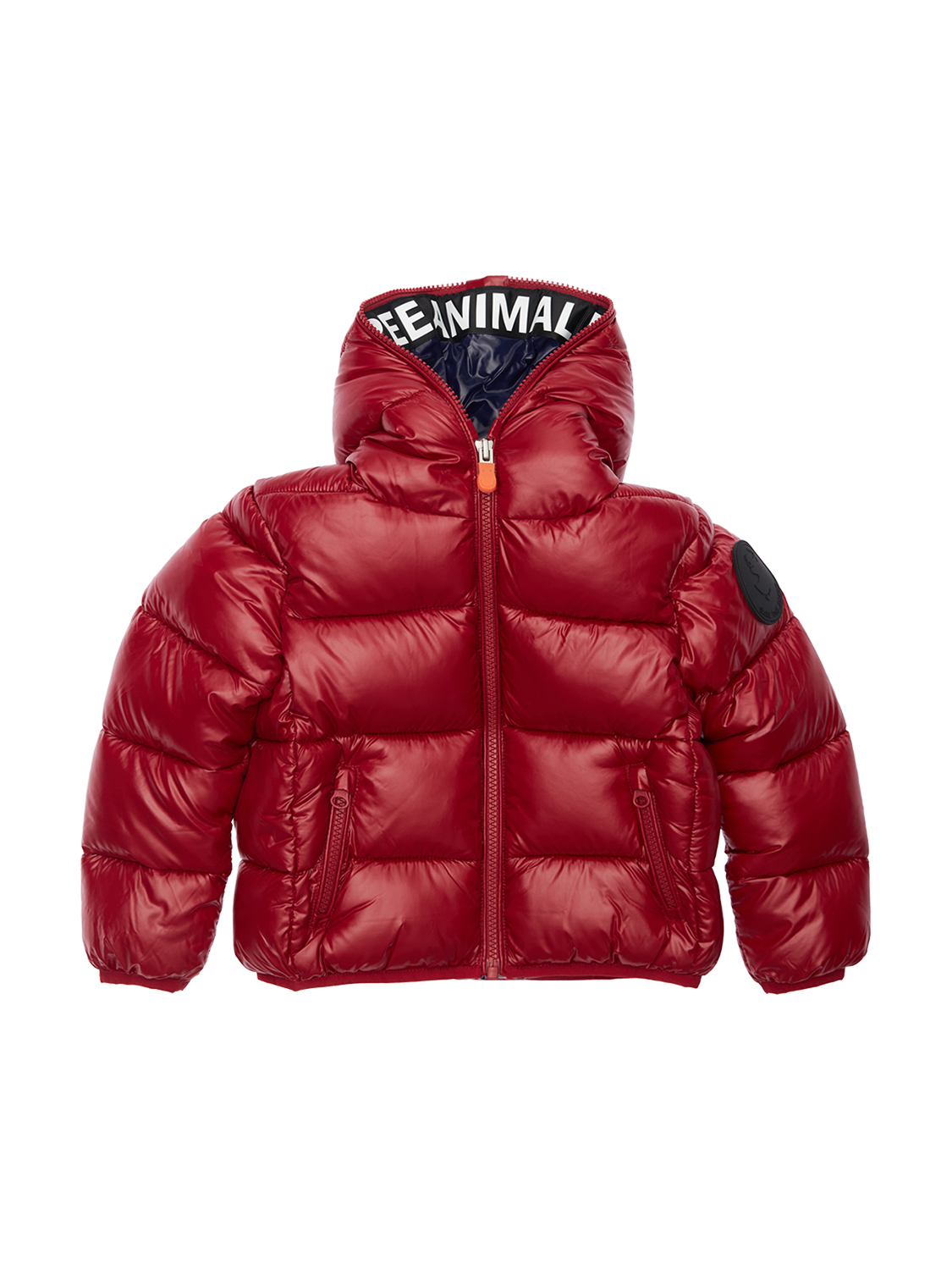 Gefütterte Jacke Aus Nylon Mit Kapuze