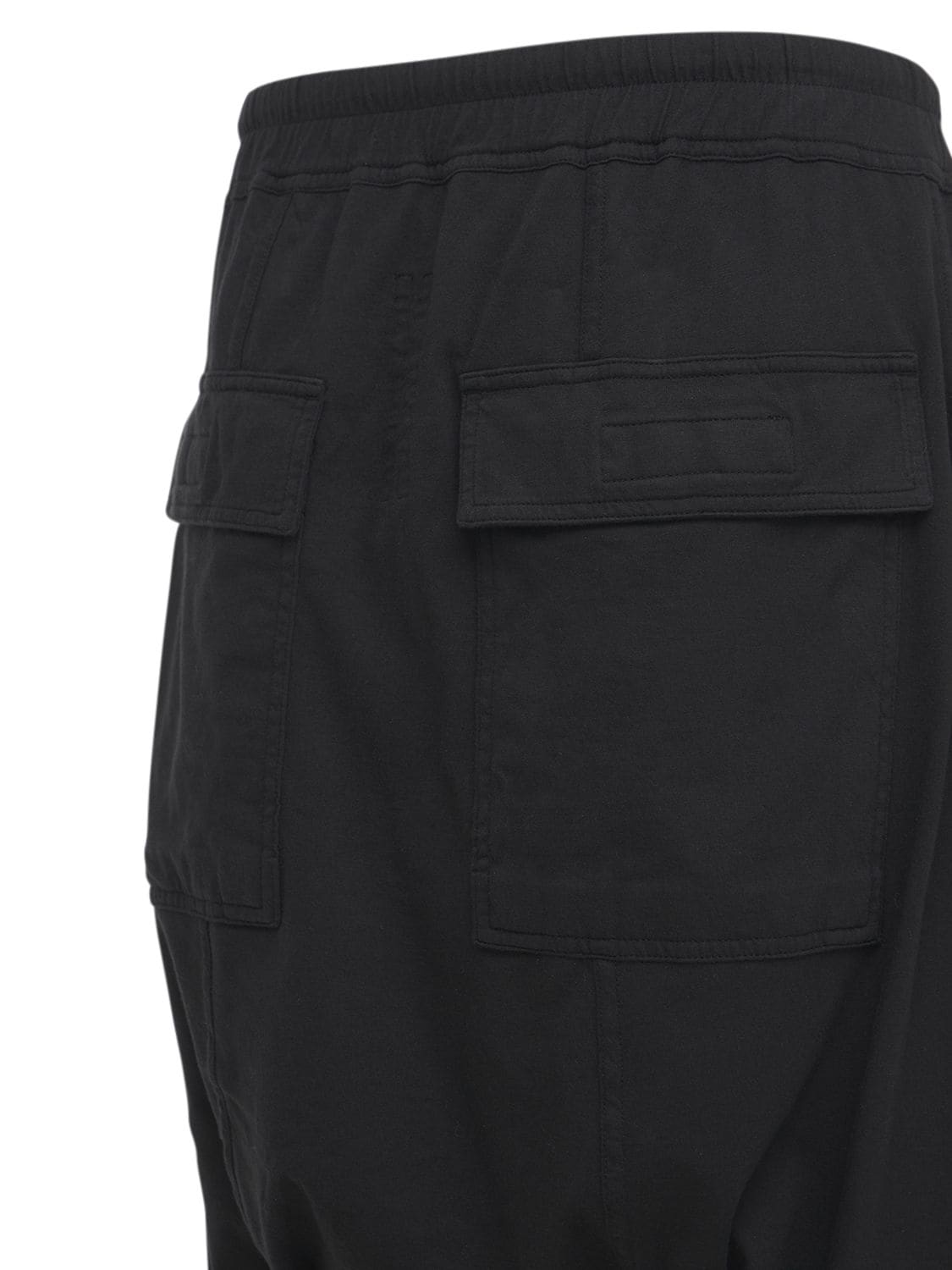 Shop Rick Owens Drkshdw Drkshdw Prisoner Jersey Drawstring Pants In Black