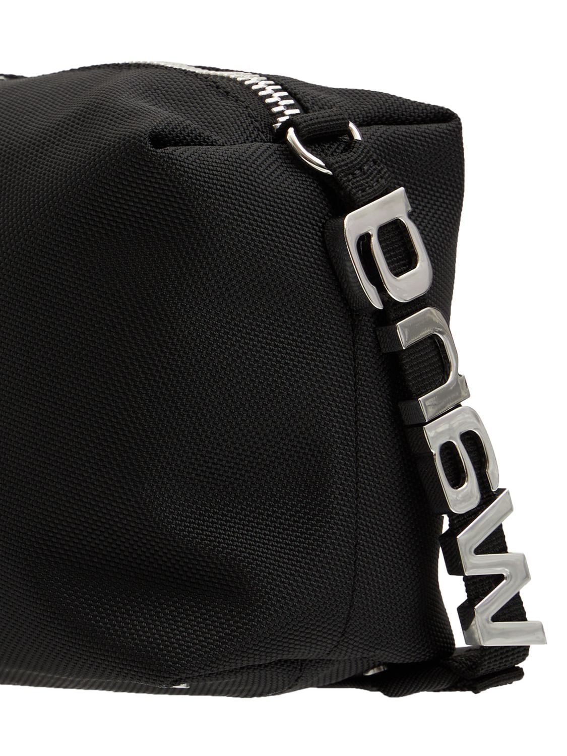 Shop Alexander Wang Heiress Sport Nylon Shoulder Bag In Black