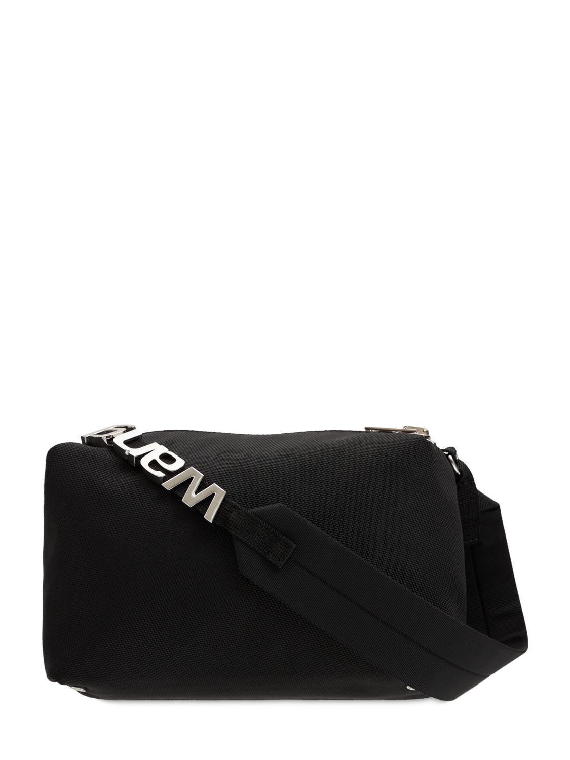 Shop Alexander Wang Heiress Sport Nylon Shoulder Bag In Black