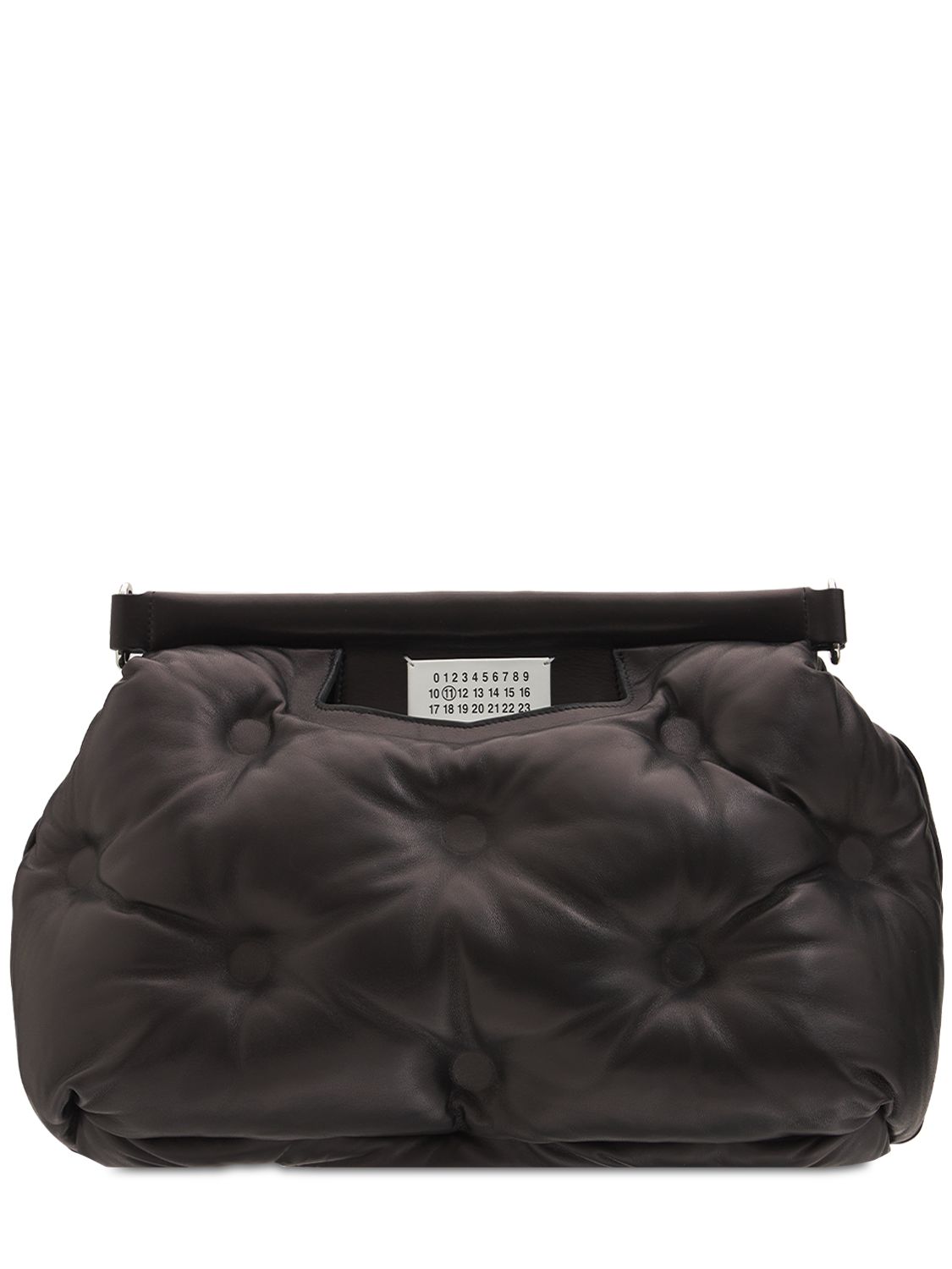 Medium Schultertasche Aus Leder "glam Slam"