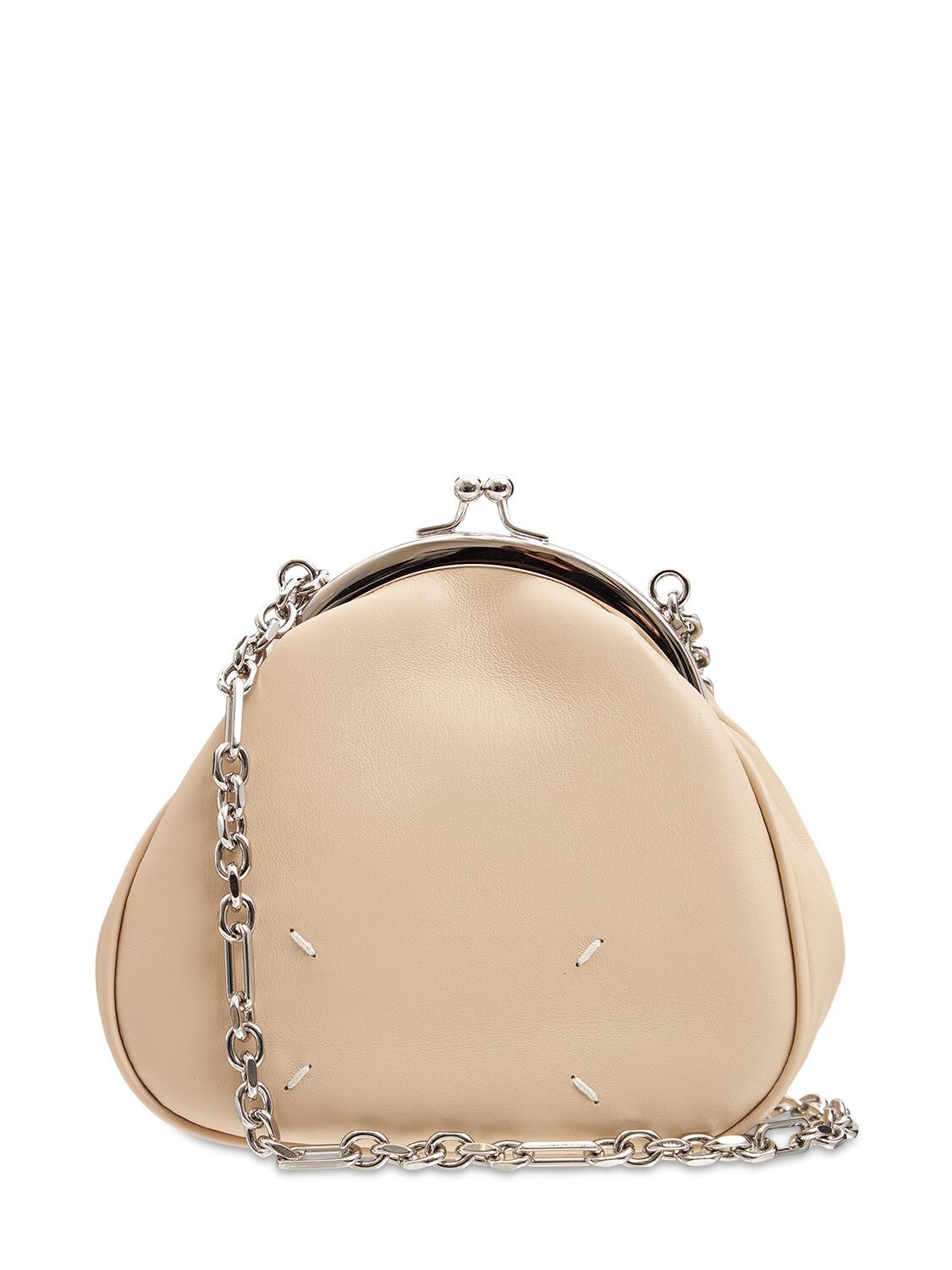MAISON MARGIELA Tabi Chain Leather Coin Case Bag | Smart Closet
