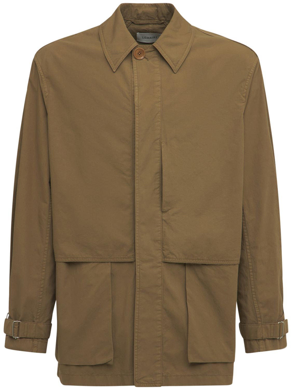 Lemaire, Cotton Jacket W/ Storm Flap 