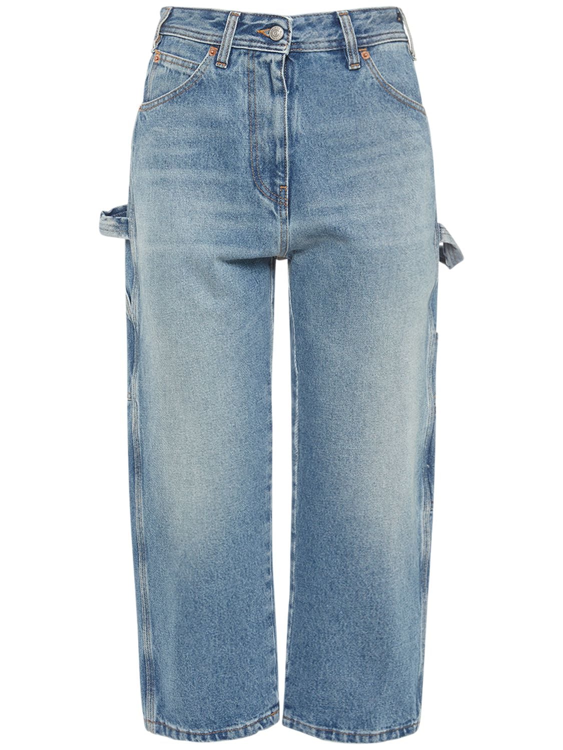 MM6 MAISON MARGIELA Mid Rise Cotton Denim Jeans