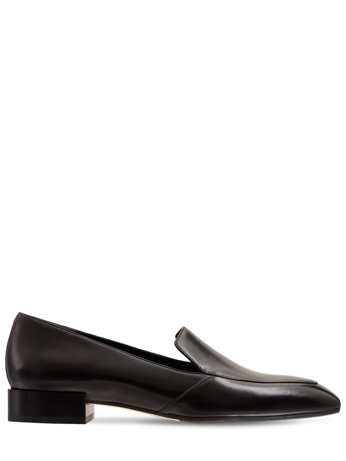 Aeyde - 20mm angi leather loafers - Black | Luisaviaroma