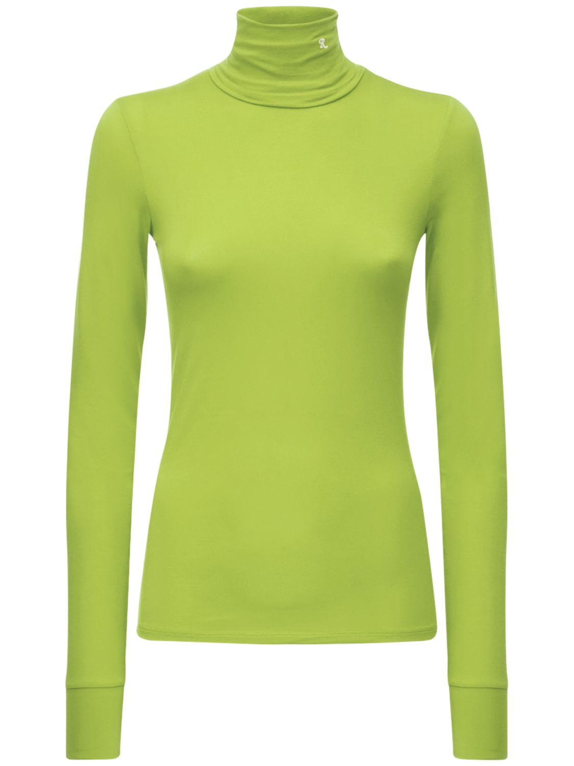 lime turtleneck