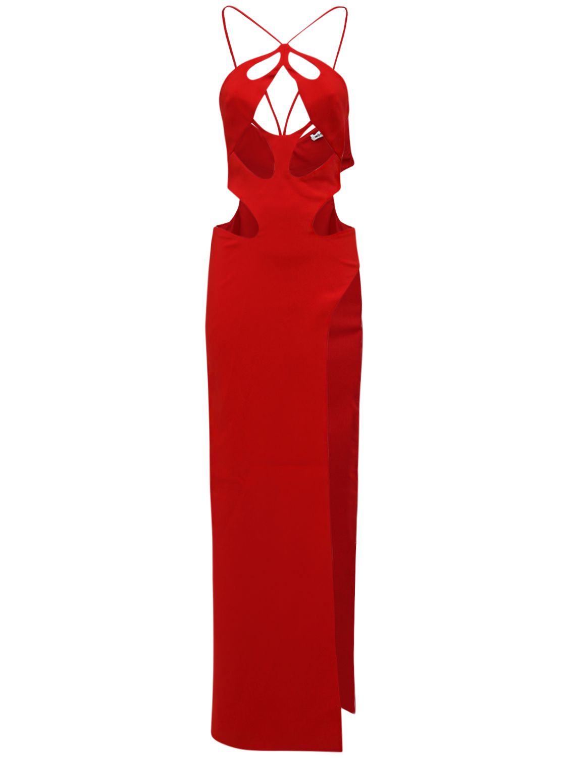 Kreppkleid Mit Ausschnitten, Lvr Exclusive