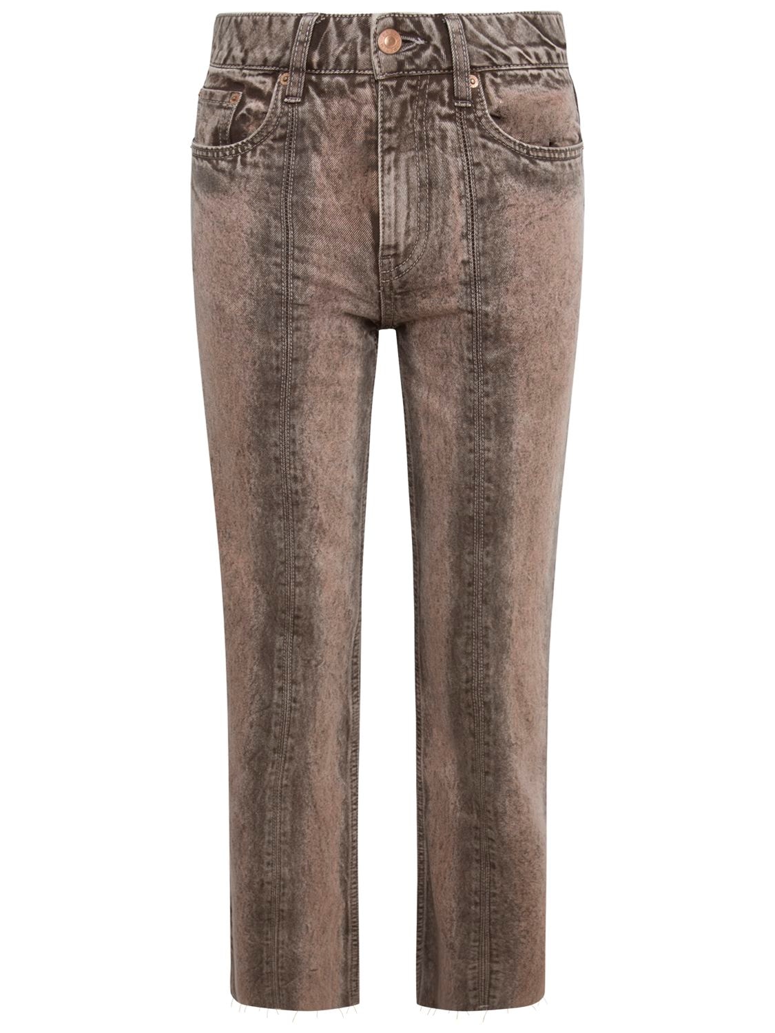 Buy Acid Wash Organic Cotton Denim Jeans for Womens at Goxip