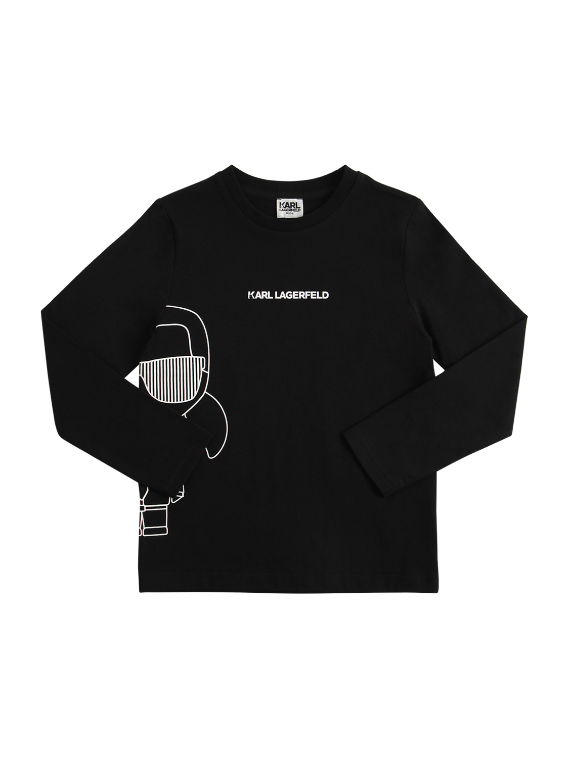 T-shirt Aus Baumwolljersey Mit Druck