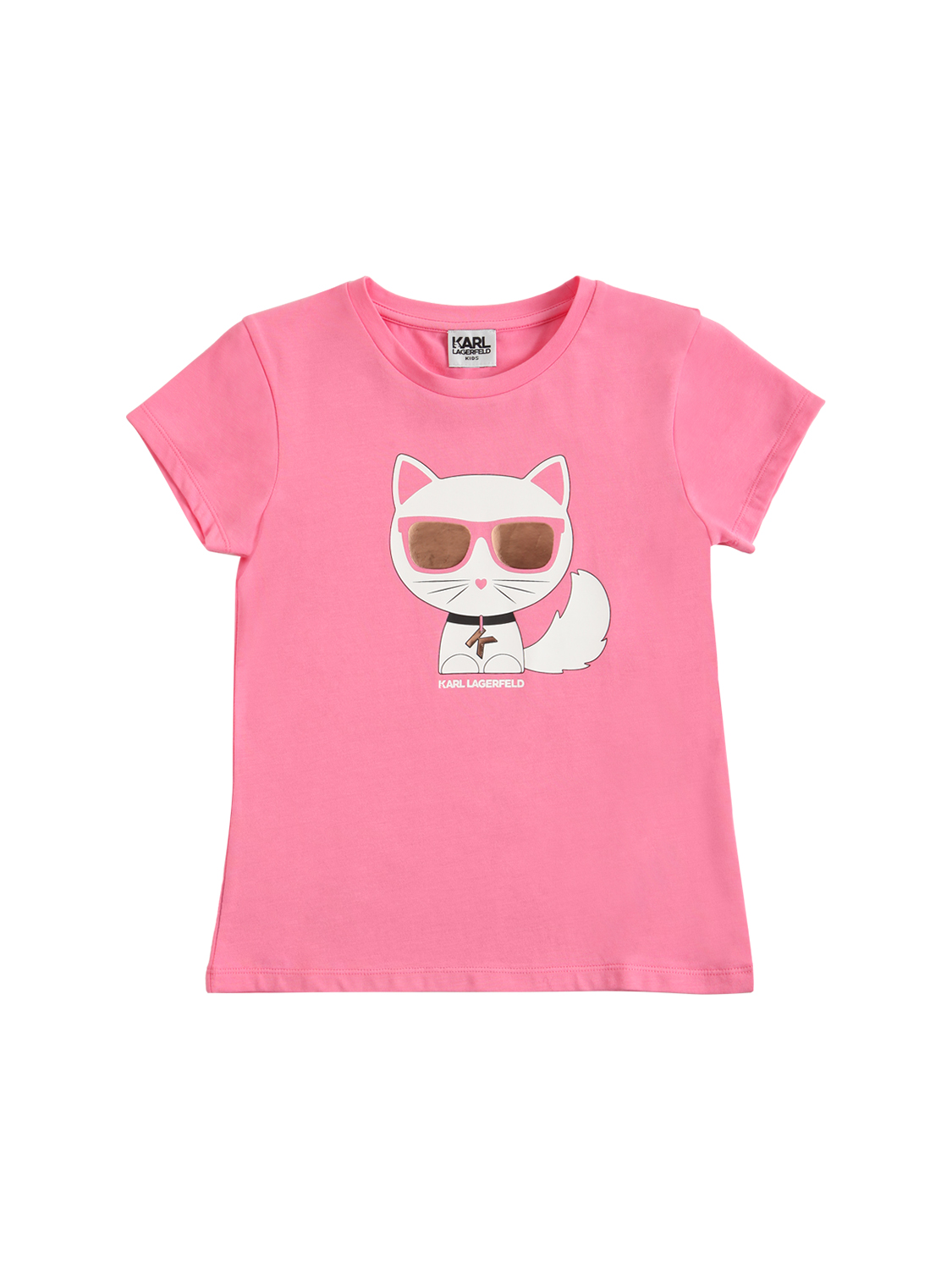 T-shirt Aus Bio-baumwollmischung "choupette"