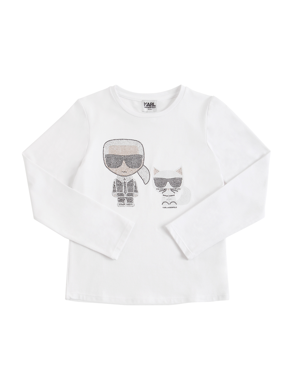 T-shirt Aus Bio-baumwollmischung