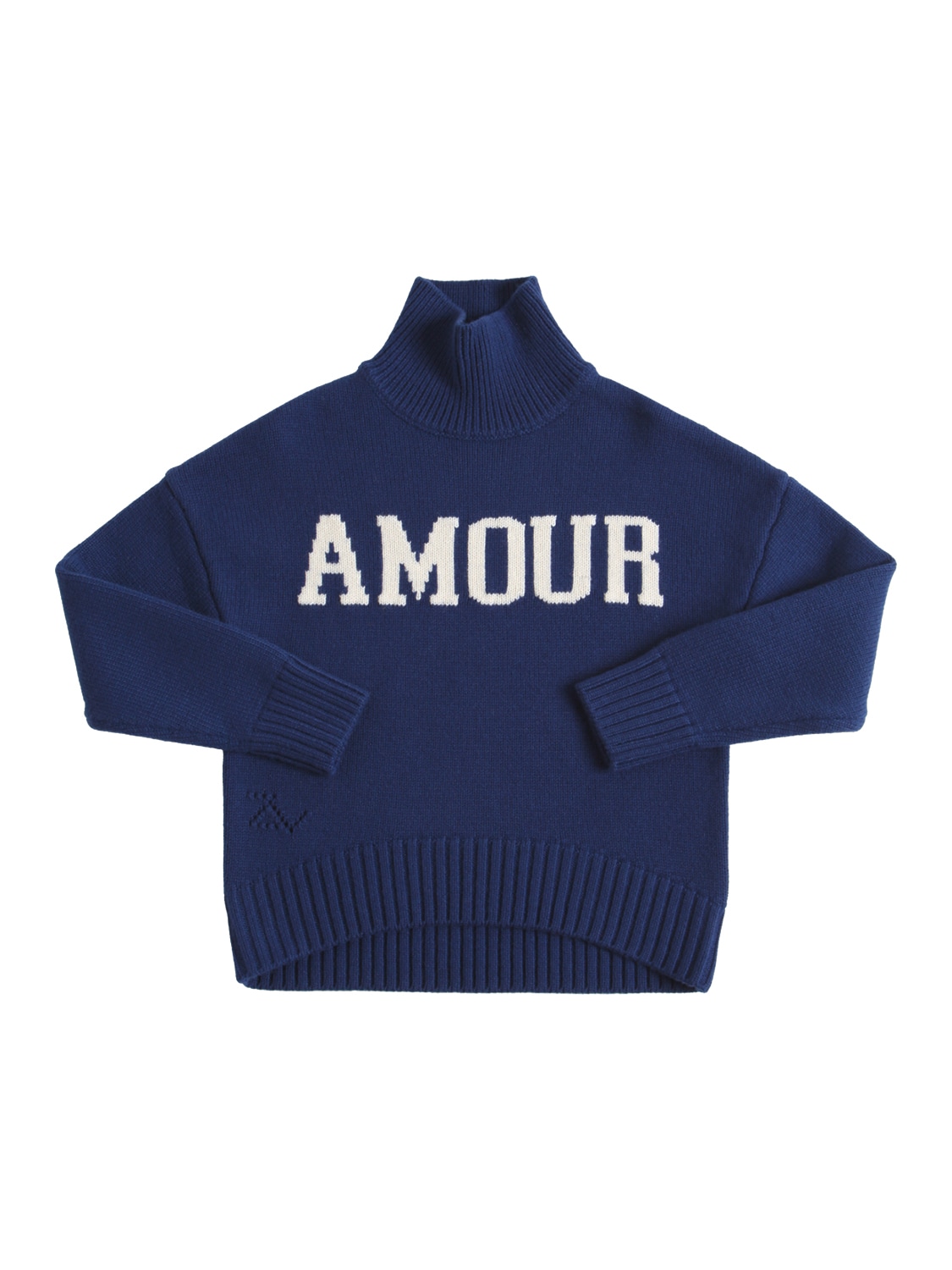ZADIG & VOLTAIRE TURTLENECK WOOL BLEND KNIT jumper,74IOFQ054-ODI40
