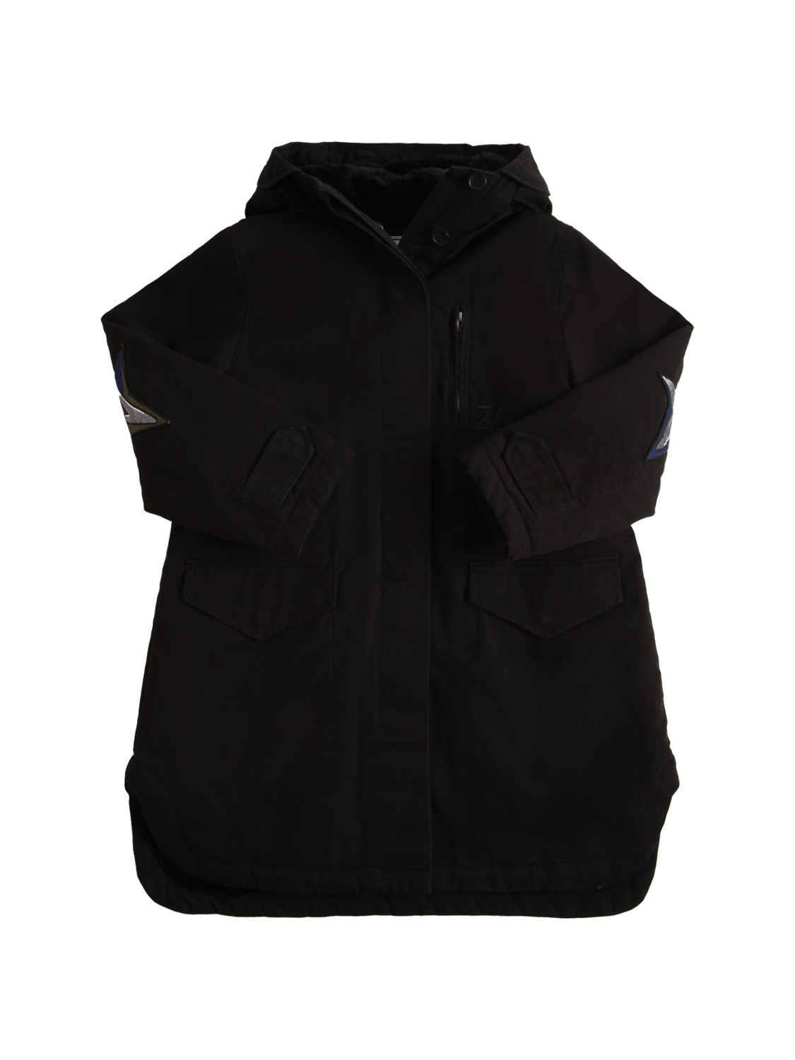 Daunenparka Mit Kapuze
