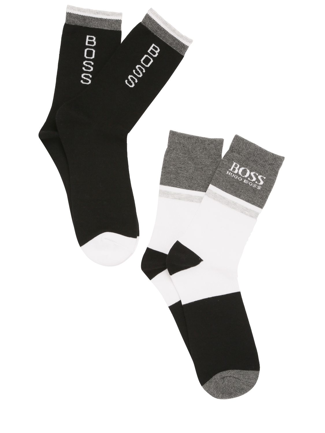 Set: 2 Socken Aus Baumwollmischstrick