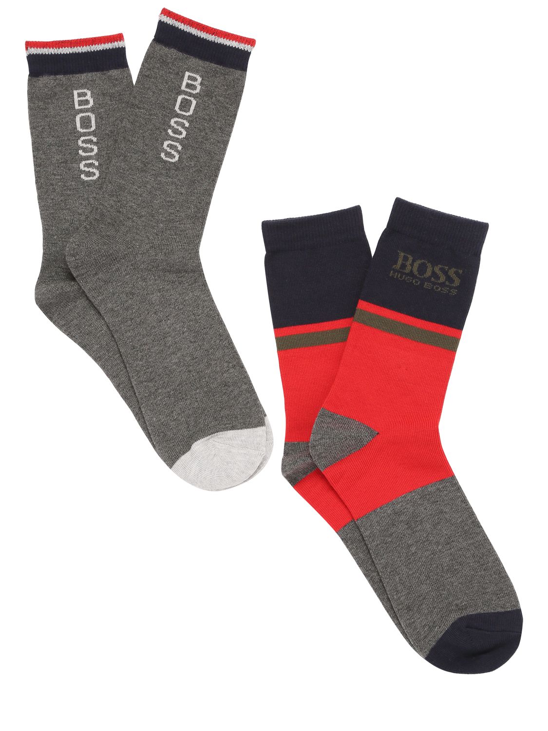 Set: 2 Socken Aus Baumwollmischstrick