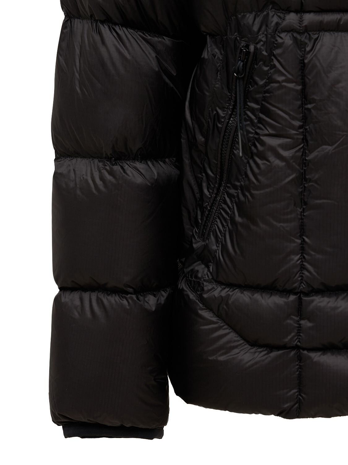 C.P. Company – DD Shell Hooded Down Jacket Black