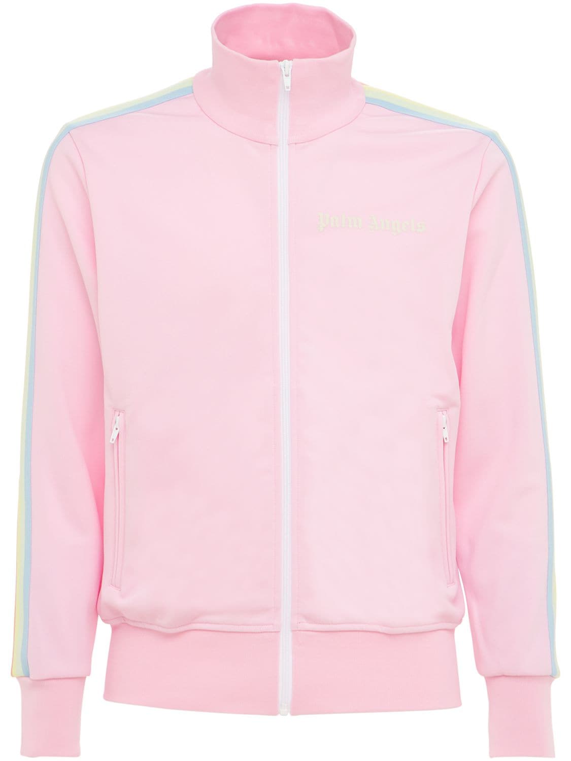Palm Angels Lvr Exclusive Tech Jersey Track Jacket In Pink | ModeSens