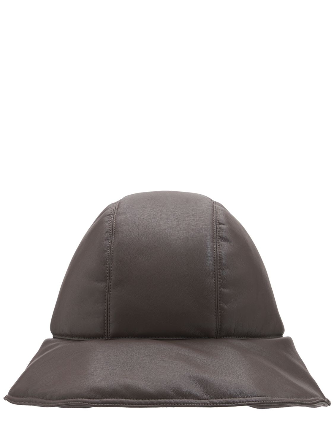 Cameron Faux Leather Bucket Hat