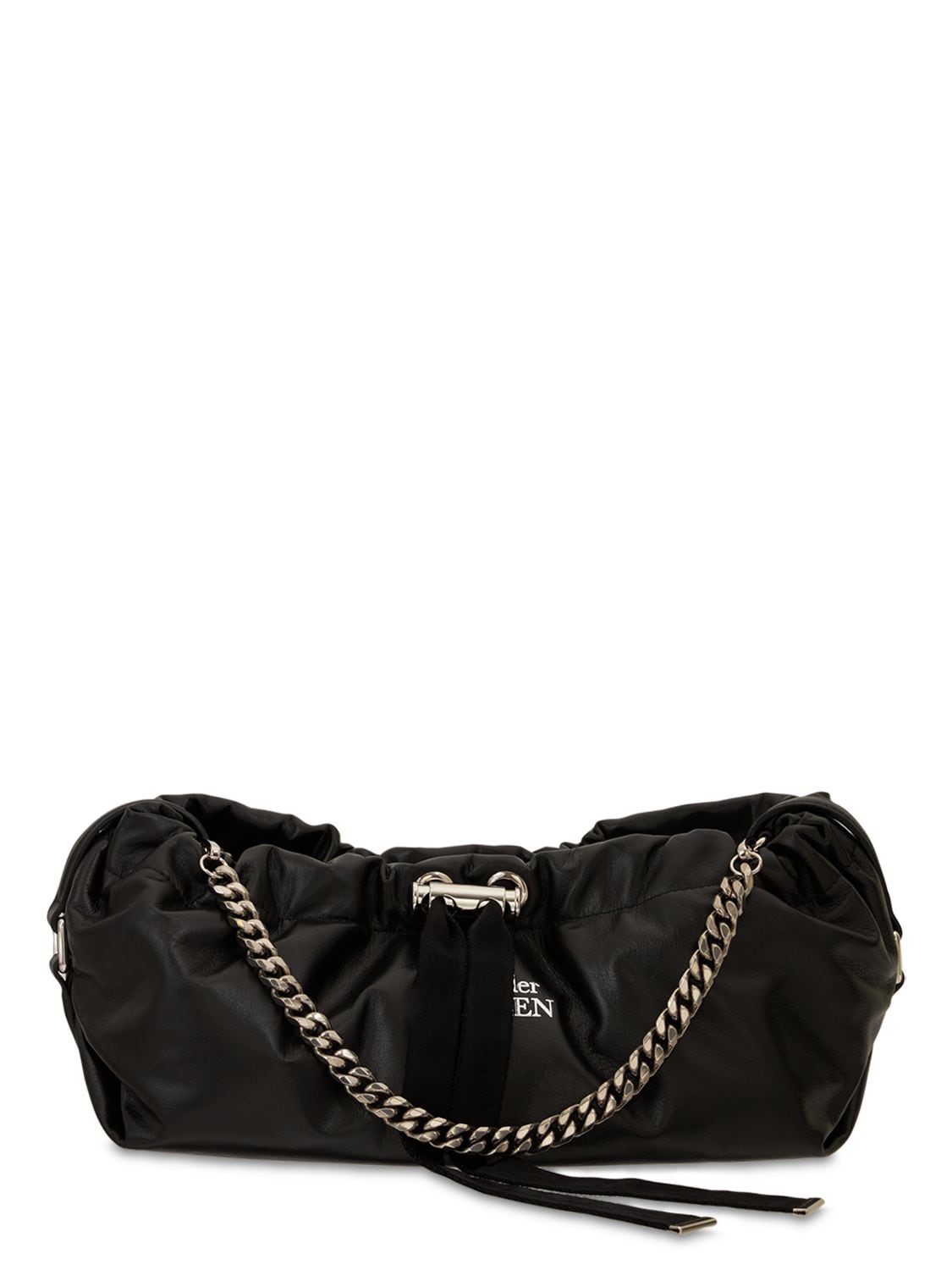 Alexander Mcqueen The Mini Bundle Leather Shoulder Bag In Black | ModeSens