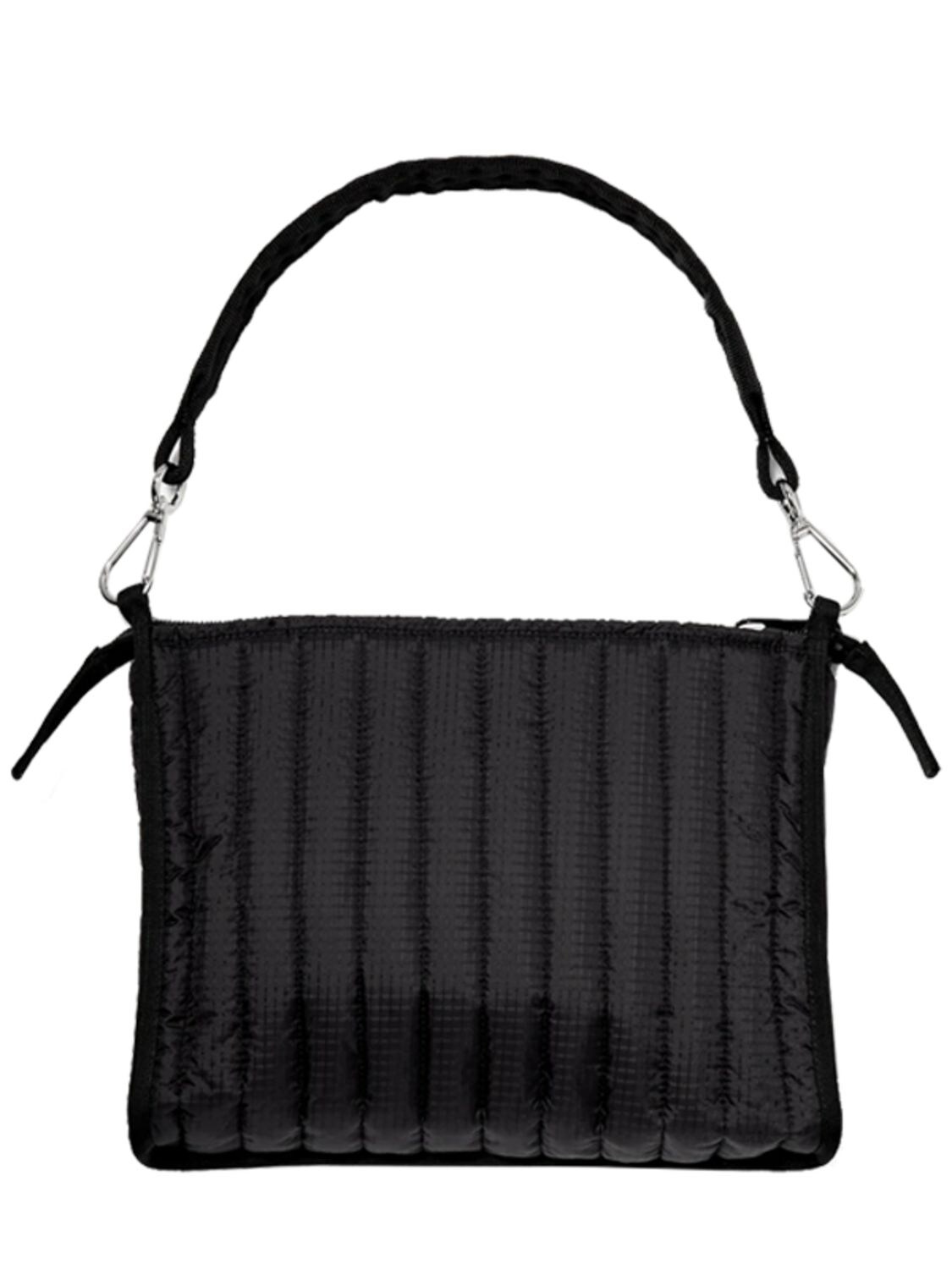 Shop Alexander Wang Elite Ripstop Nylon Shoulder Bag In 블랙