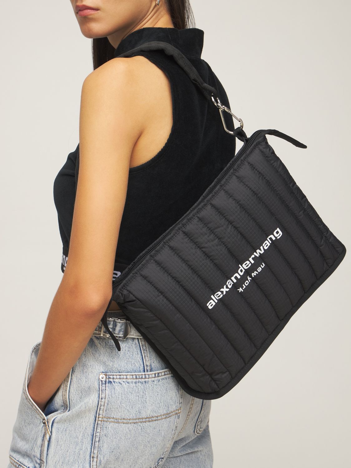 ALEXANDER WANG Elite Ripstop Nylon Shoulder Bag | Smart Closet