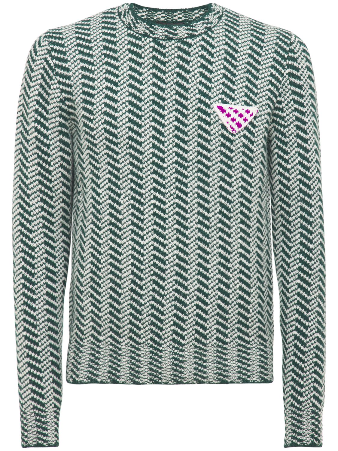 prada jacquard sweater