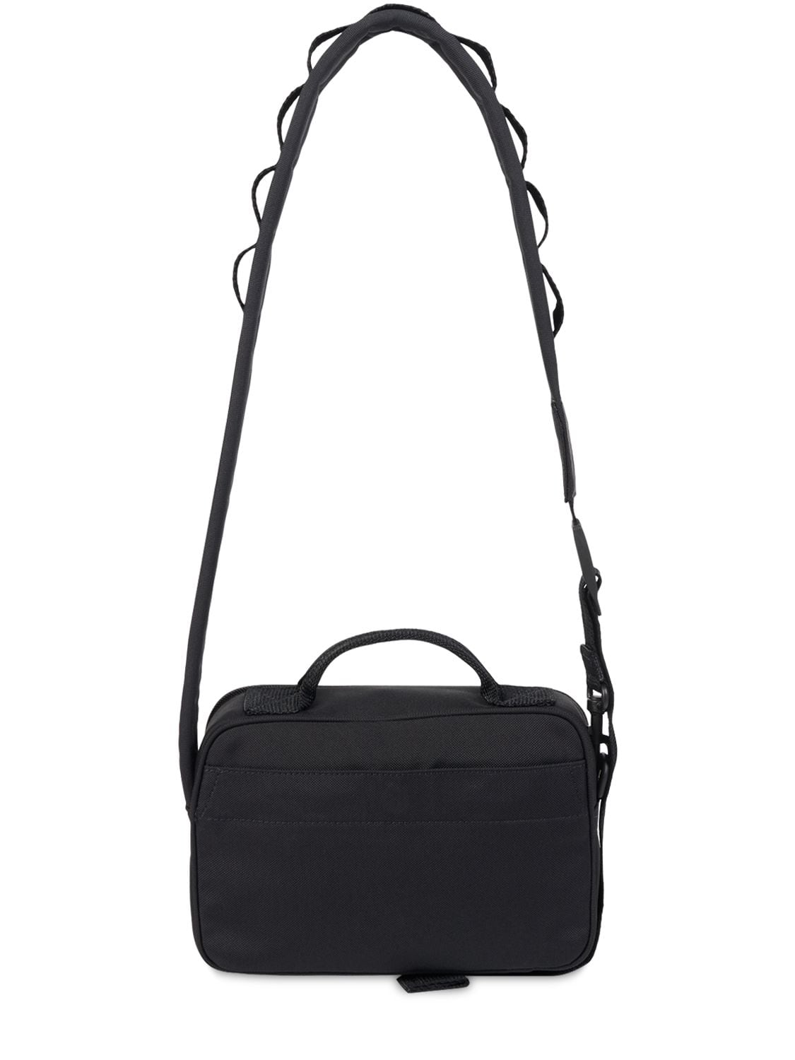 Shop Balenciaga Army Pouch Messenger Bag In Чёрный
