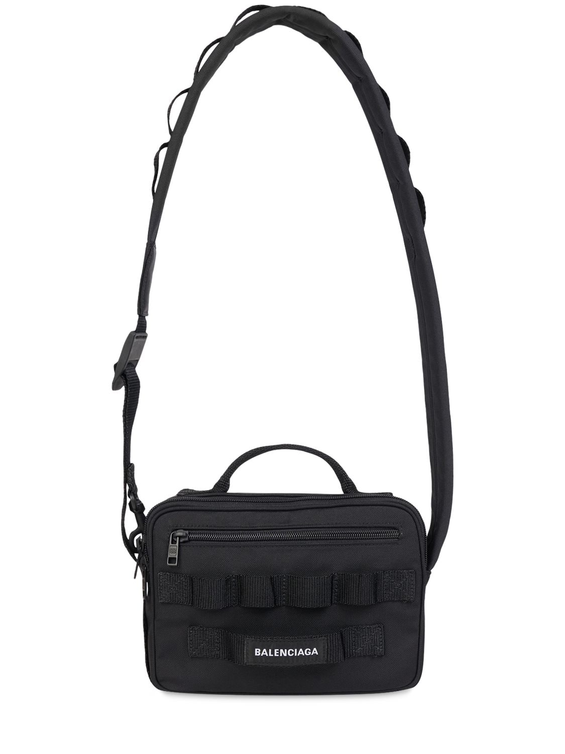 Balenciaga Army Pouch Messenger Bag In Чёрный