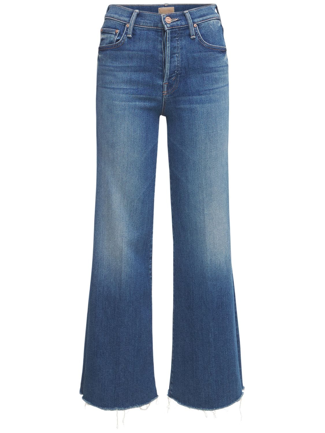 Mother The Tomcat Roller Fray Jeans In Blue | ModeSens