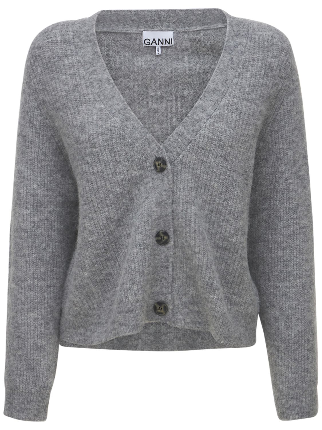 Wollstrick-cardigan