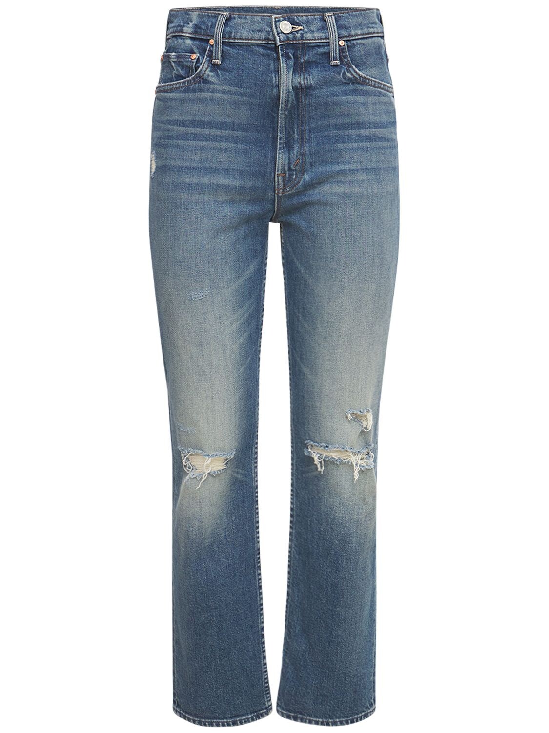 MOTHER Rider High Waisted Ankle Jeans