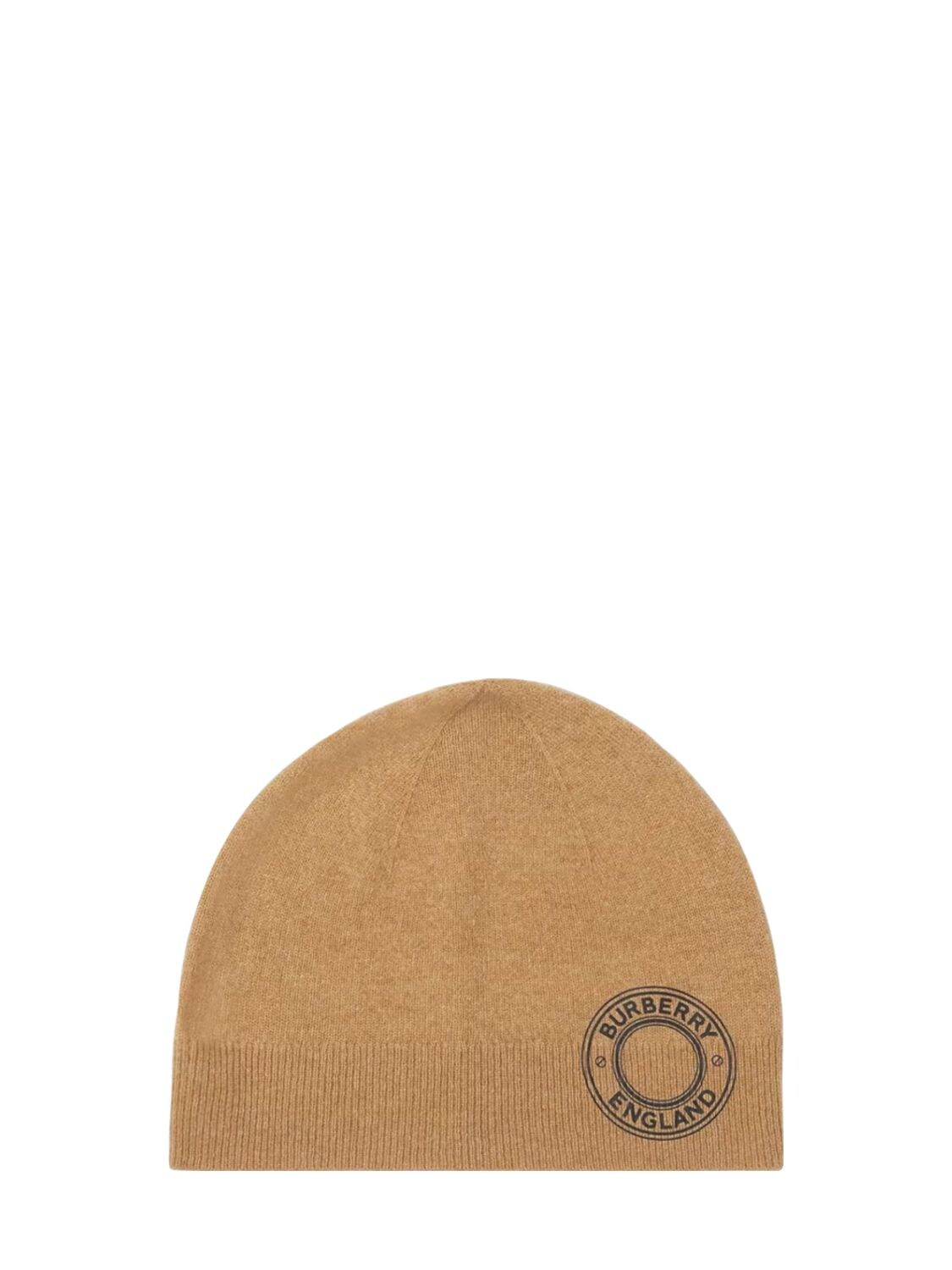 BURBERRY 圆形LOGO羊绒混纺针织便帽,74IRTJ113-QTE0MJA1