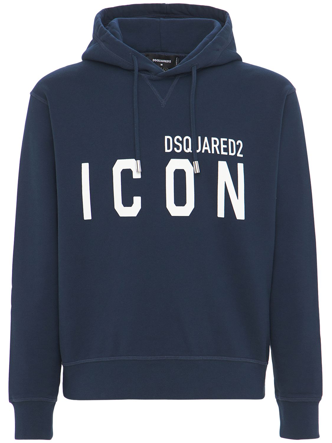 Hoodie Aus Baumwolljersey Mit Druck